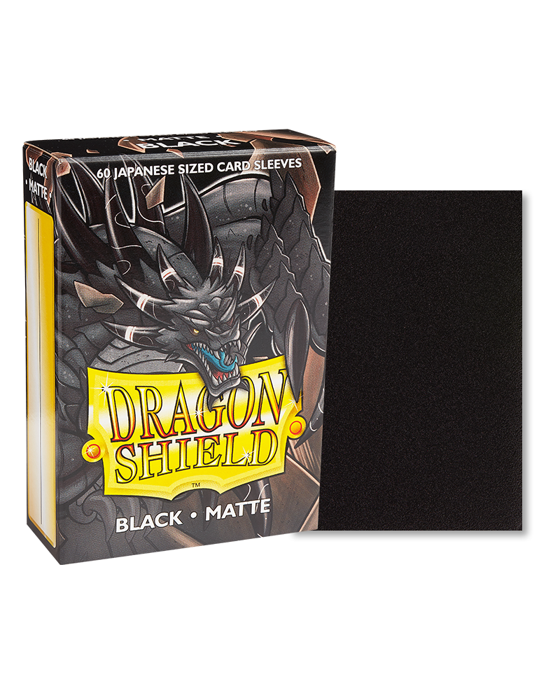 Dragon Shield - Matte Sleeves (Black), 100pcs/pack Storm Gate Games Dragon Shield - Matte Sleeves (Black), 100pcs/pack Storm Gate Games