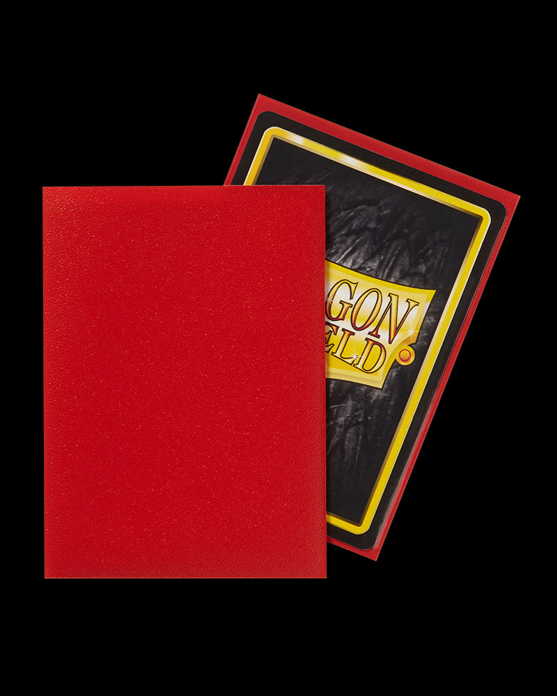 Dragon Shield - Matte Sleeves (Crimson), 100pcs/pack