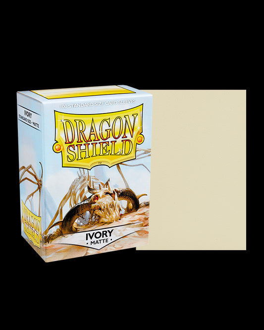 Dragon Shield - Matte Sleeves (Ivory), 100pcs/pack