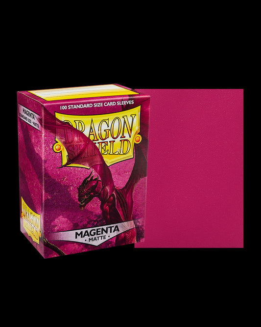 Dragon Shield - Matte Sleeves (Magenta), 100pcs/pack