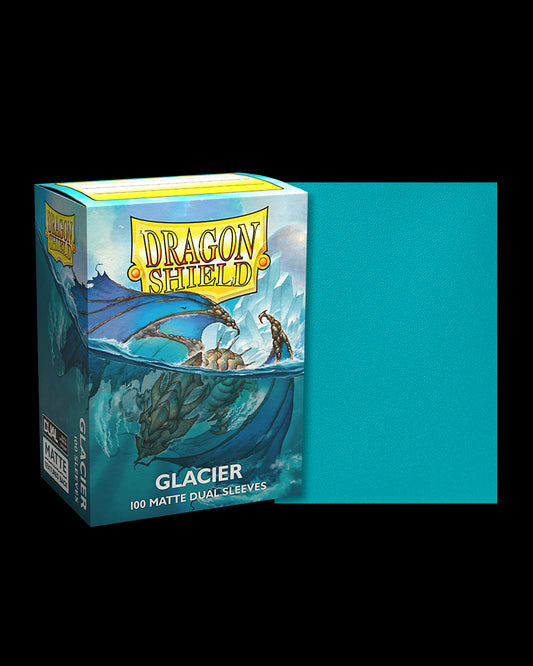 Dragon Shield - Matte Dual Sleeves (Glacier), 100pcs/pack