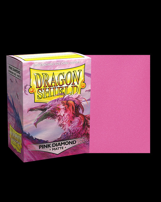 Dragon Shield - Matte Sleeves (Pink Diamond), 100pcs/pack