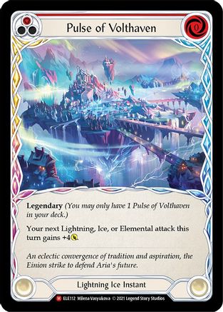 Pulse of Volthaven | Majestic [Cold Foil] - First Edition