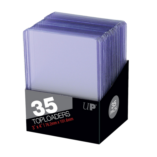 Ultra Pro 3" X 4" Clear Regular 35pt Toploader (1 Piece)