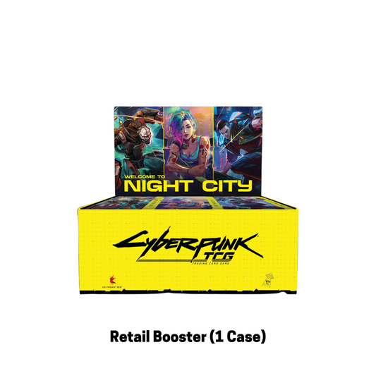 [PRE-ORDER] CYBERPUNK TCG: Welcome to Night City Retail Booster