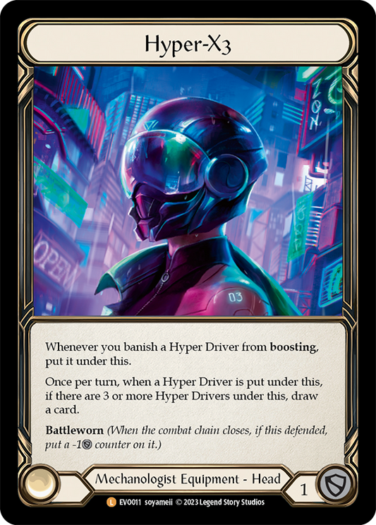Hyper-X3 | Legendary [Rainbow Foil]