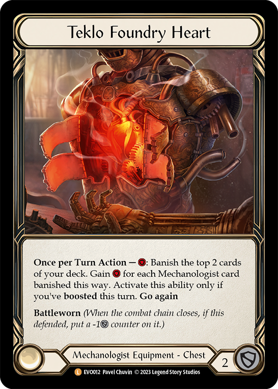 Teklo Foundry Heart | Legendary [Non Foil]