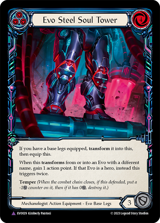 Evo Steel Soul Tower | Marvel [Cold Foil]