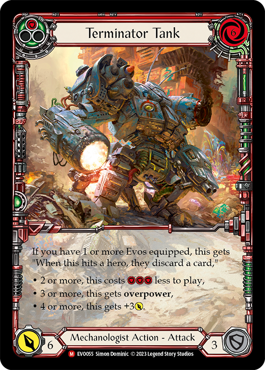 Terminator Tank | Majestic [Rainbow Foil Extended Art]