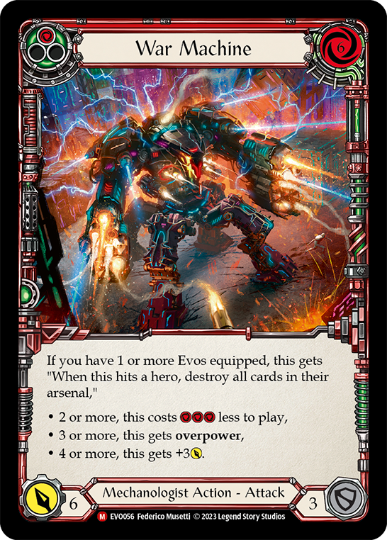 War Machine | Majestic [Rainbow Foil]