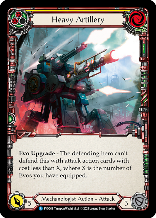 Heavy Artillery (Yellow) | Rare [Rainbow Foil]