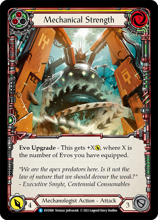 Mechanical Strength (Yellow) | Rare [Rainbow Foil]