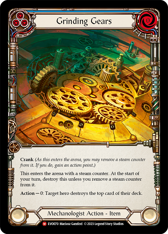 Grinding Gears | Majestic [Rainbow Foil]