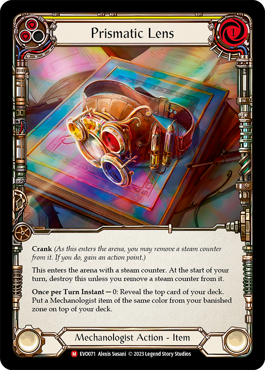 Prismatic Lens | Majestic [Rainbow Foil]
