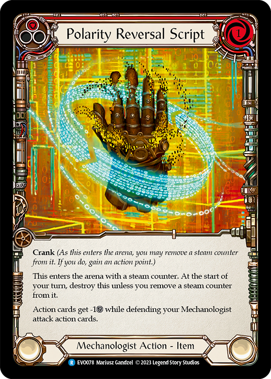 Polarity Reversal Script | Rare [Rainbow Foil]