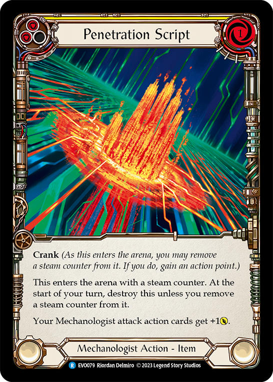 Penetration Script | Rare [Rainbow Foil]
