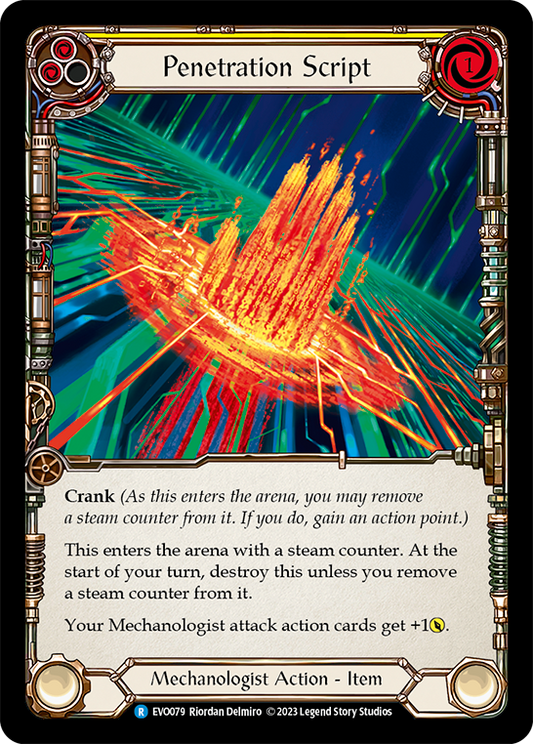 Penetration Script | Rare [Rainbow Foil]