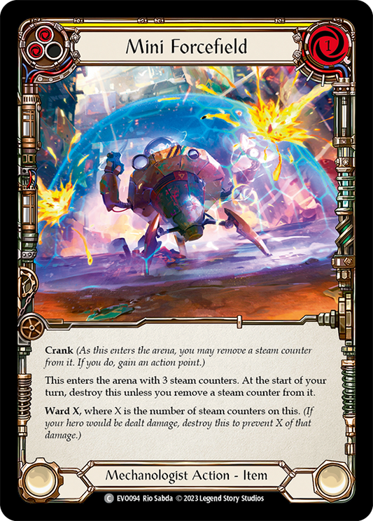 Mini Forcefield (Yellow) | Common [Rainbow Foil]