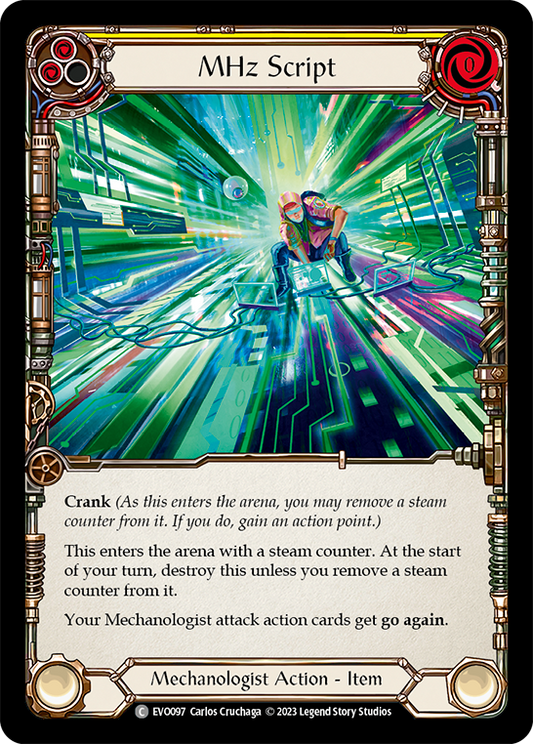 MHz Script | Common [Rainbow Foil]