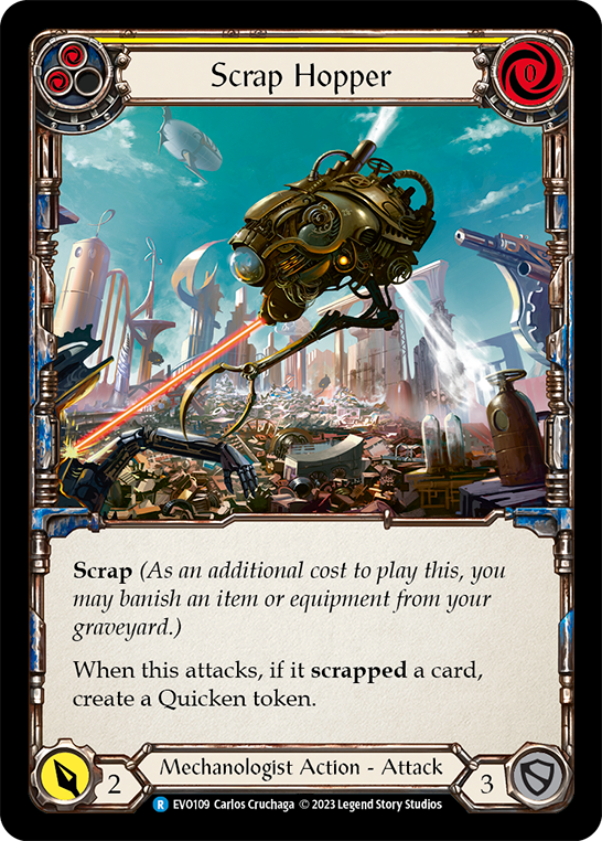Scrap Hopper (Yellow) | Rare [Rainbow Foil]