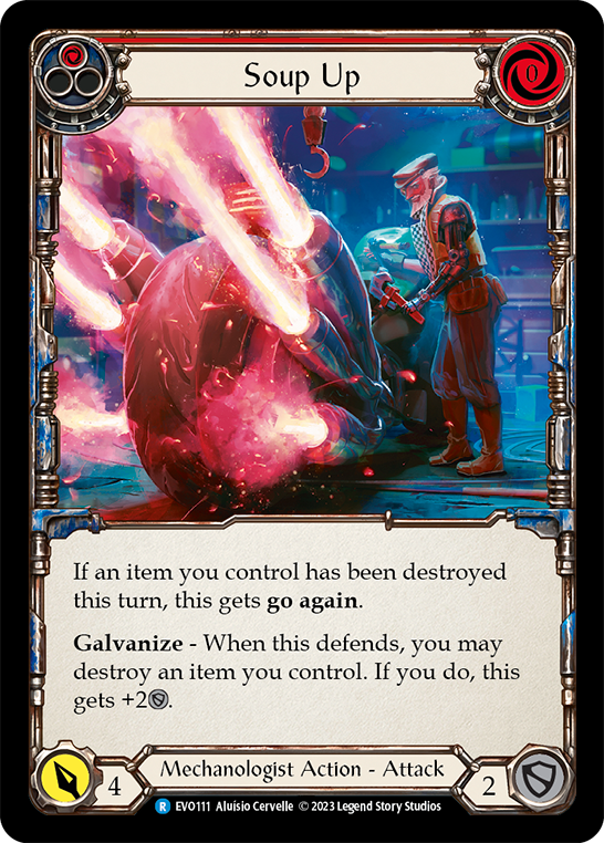 Soup Up (Red) | Rare [Rainbow Foil]