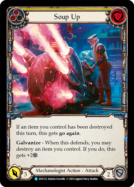 Soup Up (Yellow) | Rare [Rainbow Foil]