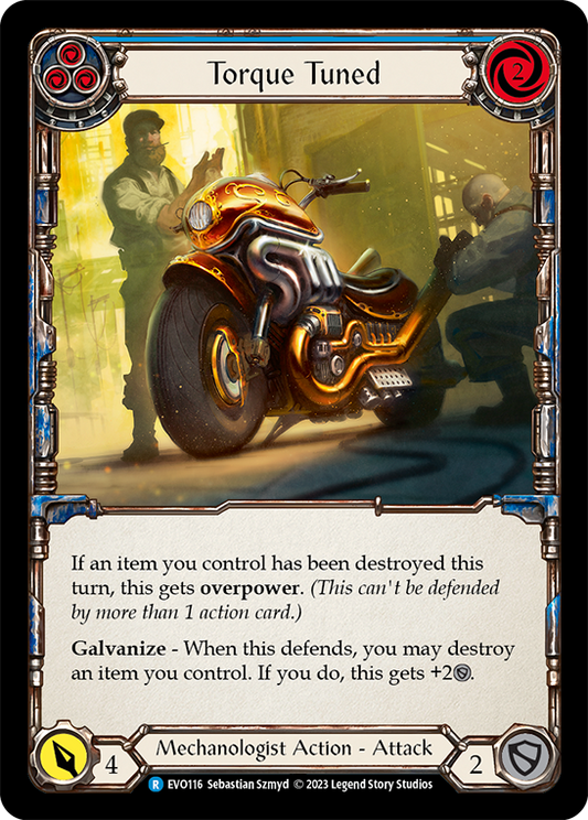 Torque Tuned (Blue) | Rare [Rainbow Foil]