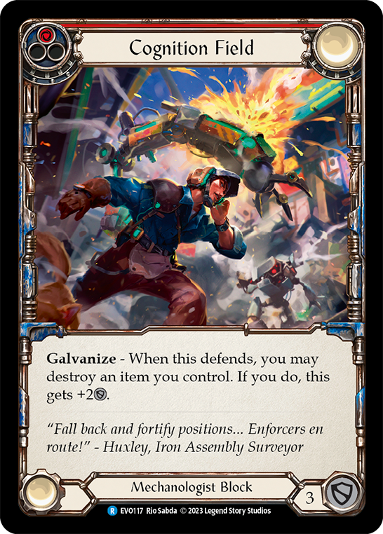 Cognition Field (Red) | Rare [Rainbow Foil]