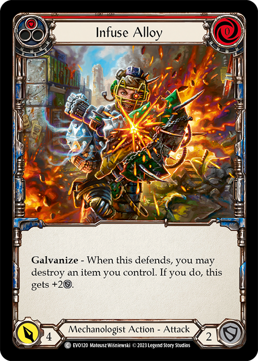 Infuse Alloy (Red) | Common [Rainbow Foil]