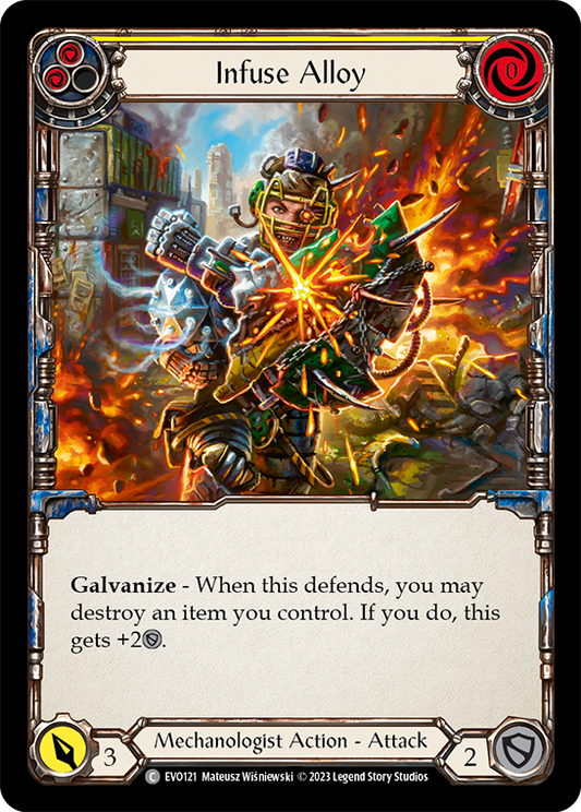 Infuse Alloy (Yellow) | Common [Rainbow Foil]