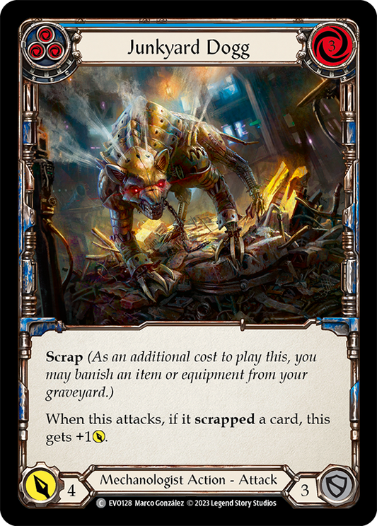Junkyard Dogg (Blue) | Common [Rainbow Foil]