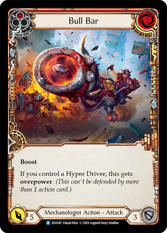 Bull Bar (Red) | Rare [Rainbow Foil]