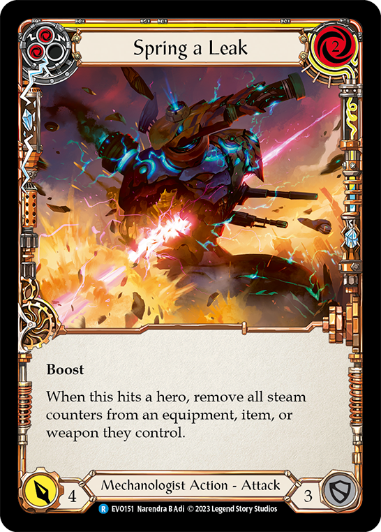 Spring a Leak (Yellow) | Rare [Rainbow Foil]