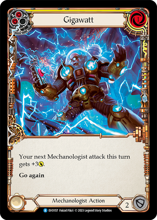 Gigawatt (Yellow) | Rare [Rainbow Foil]