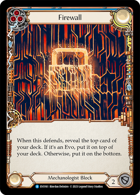 Firewall (Blue) | Rare [Rainbow Foil]