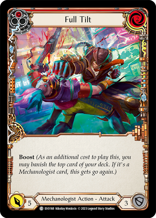 Full Tilt (Red) | Common [Rainbow Foil]