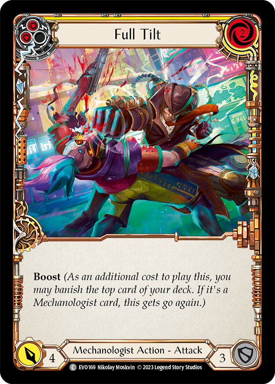 Full Tilt (Yellow) | Common [Rainbow Foil]