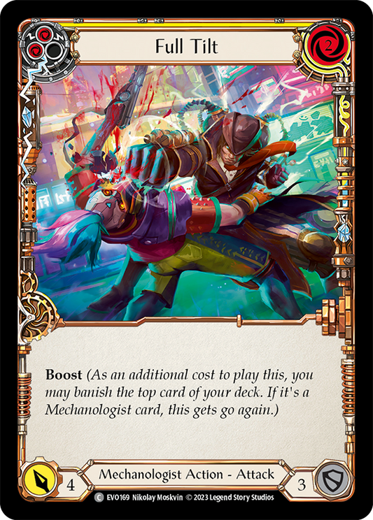 Full Tilt (Yellow) | Common [Rainbow Foil]