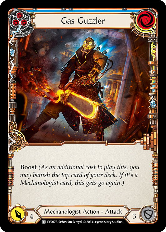 Gas Guzzler (Blue) | Common [Rainbow Foil]