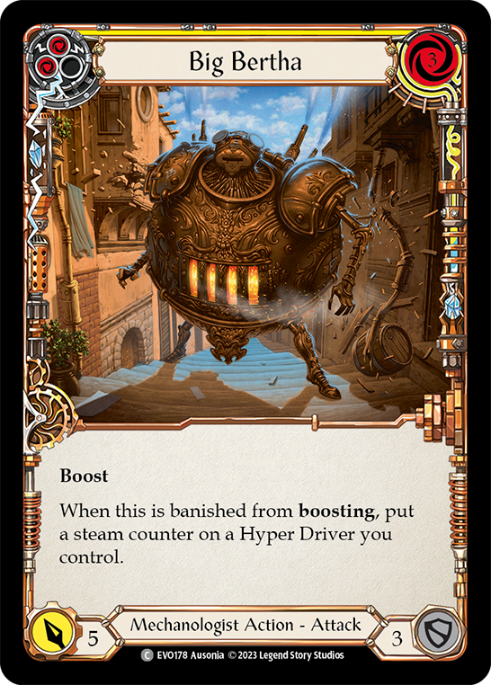 Big Bertha (Yellow) | Common [Rainbow Foil]