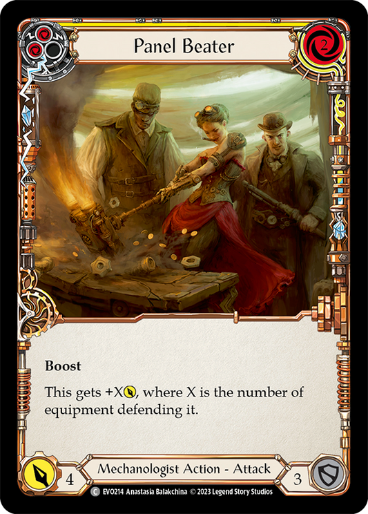 Panel Beater (Yellow) | Common [Rainbow Foil]