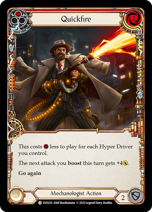 Quickfire (Red) | Common [Rainbow Foil]