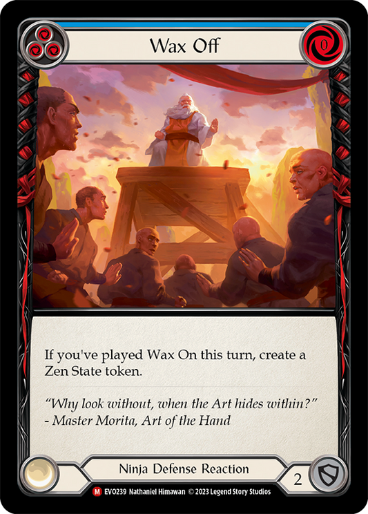Wax Off | Majestic [Rainbow Foil]