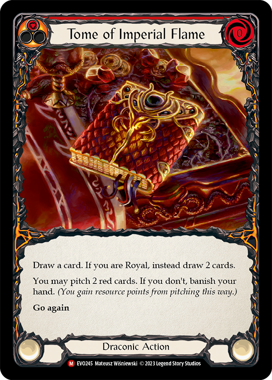 Tome of Imperial Flame | Majestic [Rainbow Foil]