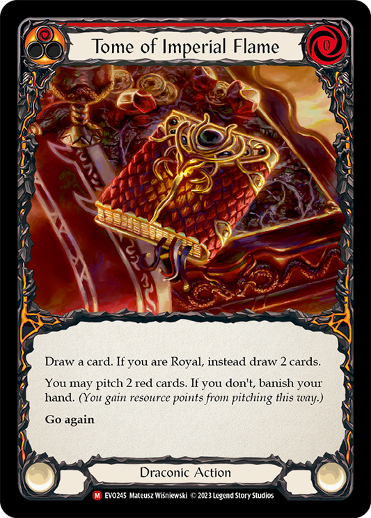 Tome of Imperial Flame | Majestic [Rainbow Foil]