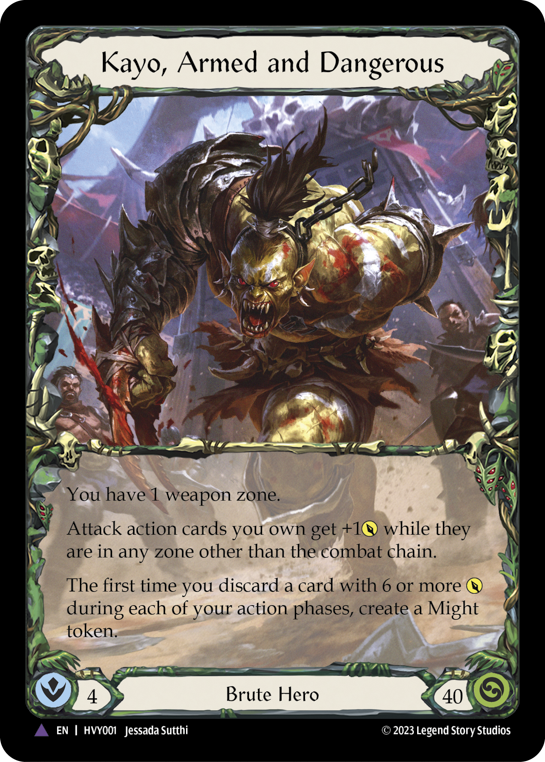Kayo, Armed and Dangerous | Marvel [Cold Foil]