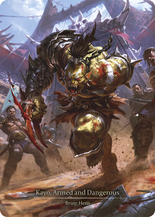 Kayo, Armed and Dangerous | Marvel [Cold Foil]