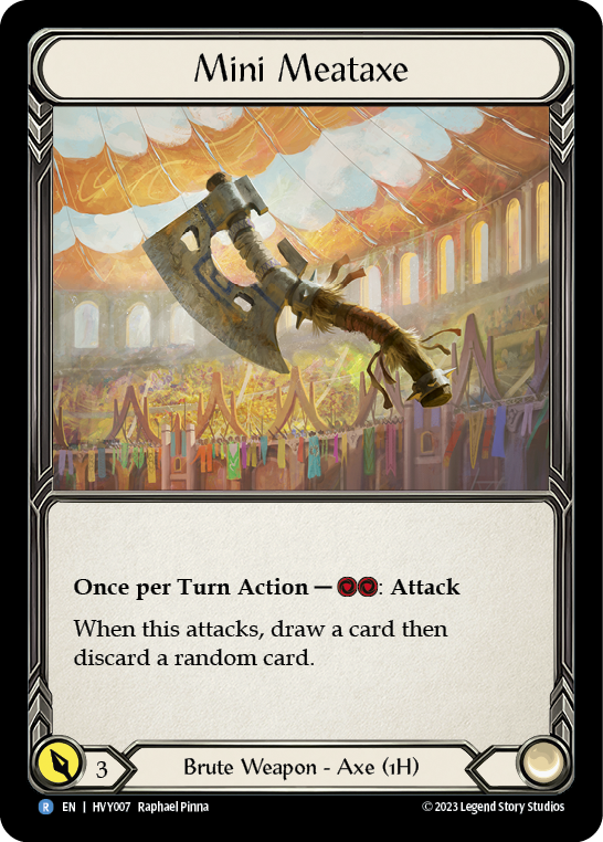 Mini Meataxe | Rare [Cold Foil]