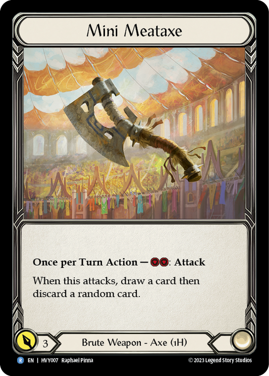 Mini Meataxe | Rare [Cold Foil]