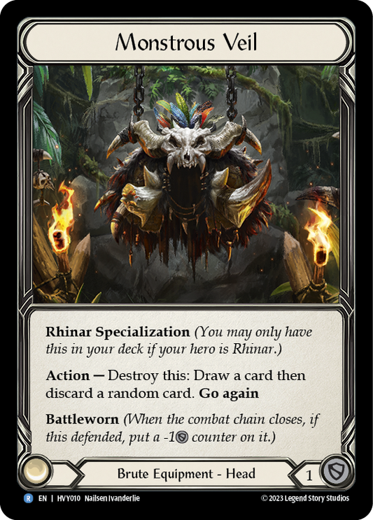 Monstrous Veil | Rare [Non Foil]